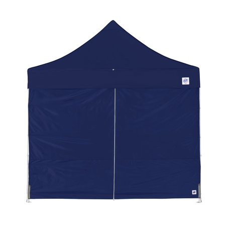 E-Z UP TAA Compliant Mid-Zip Sidewall, 10' W x 10' H, Navy Blue SWP3M10MCNB